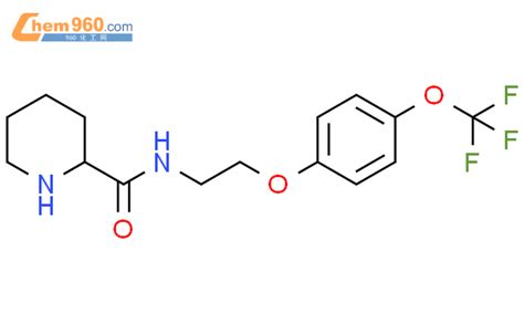 870277 25 1 2 PIPERIDINECARBOXAMIDE N 2 4 TRIFLUOROMETHOXY PHENOXY