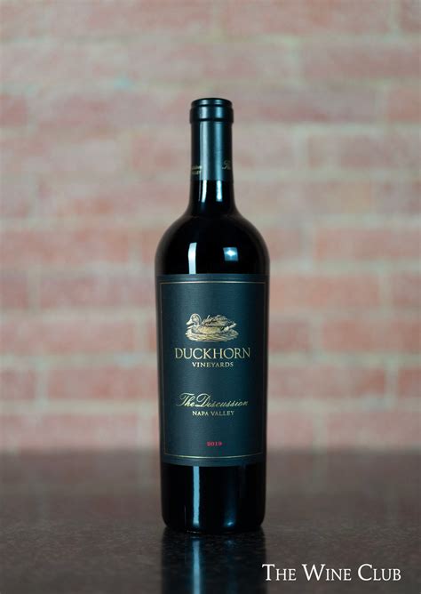 Duckhorn ‘the Discussion Red Wine 2019 The Wine Club Philippines