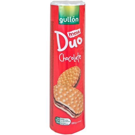 Μπισκότα GULLÓN mega duo σοκολάτα 500g