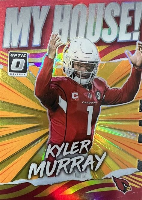 Kyler Murray 2021 Optic My House Gold MH 19 Price Guide Sports