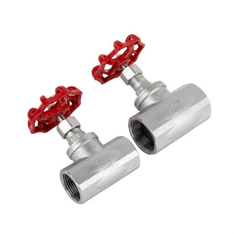 Ss Pn Dn Screw Stop Valve Manual Stainless Steel Type Threaded