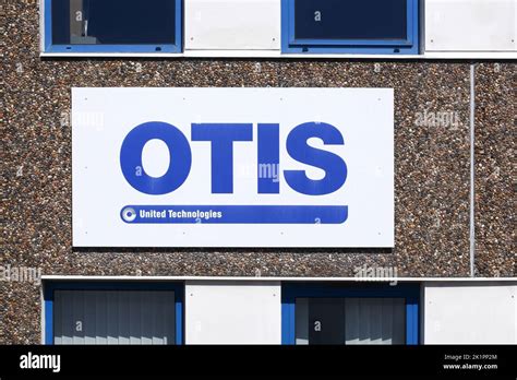 Viby Dinamarca 17 De Abril De 2022 Logotipo De Otis En Una Pared