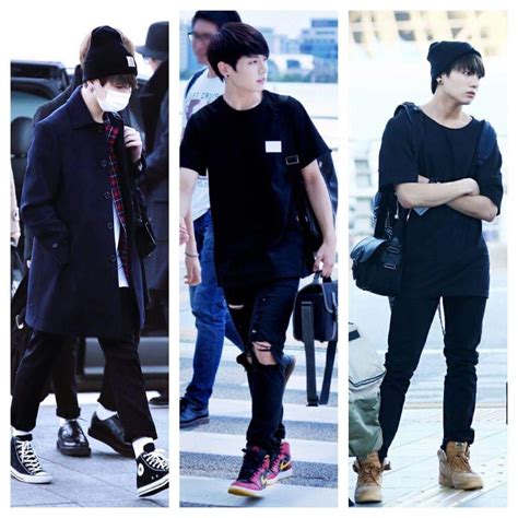 Jung Kook Airport Fashion Minecraft Jungkooks Airport Fashion
