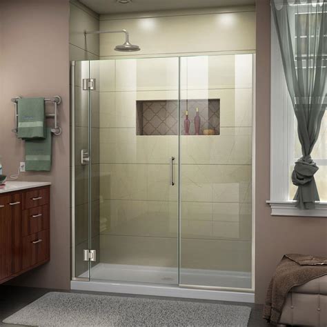 Dreamline Unidoor X In To In X In Frameless Hinged