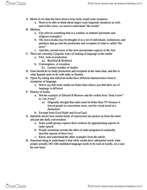 Anth Mediation Detailed Notes Oneclass