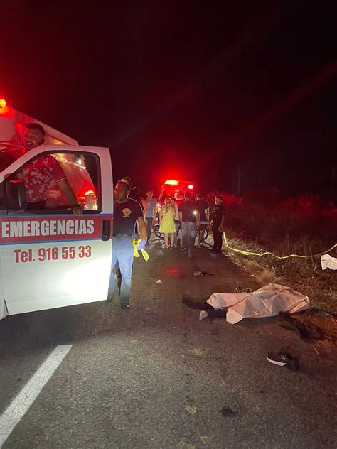 ¡trágico Accidente Dos Motociclistas Pierden La Vida En Camino A