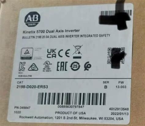 Allen Bradley 2198 D020 ERS3 Empower Laptop