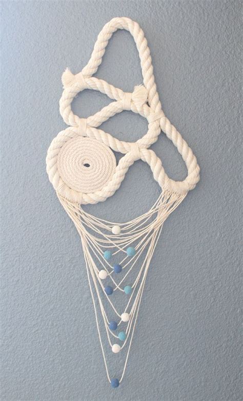 Sale Macrame Wall Hanging Kioku By Himo Art One Of A Kind Handcrafted