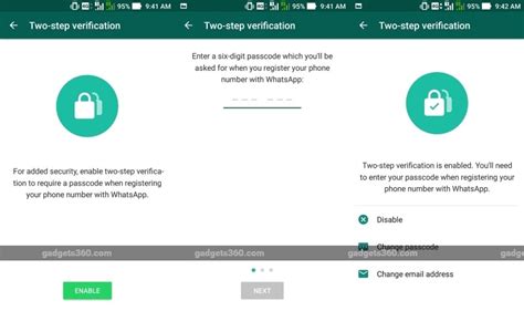 How To Enable Two Step Verification On Whatsapp Gadgets