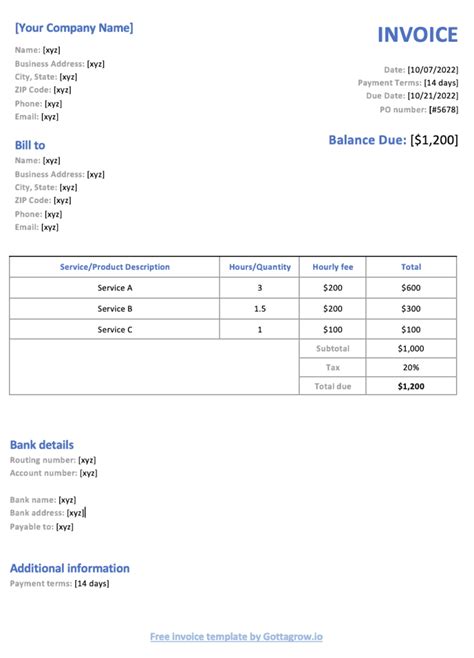 Hair Stylist Invoice Template 2024 Free In Excel And Word