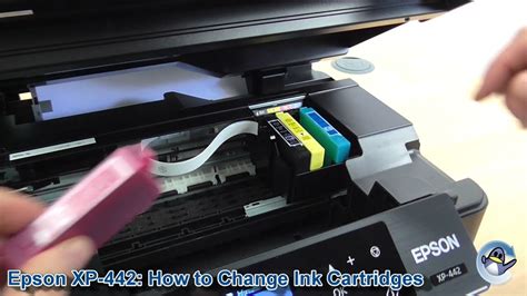 Epson Expression Home XP 442 XP 445 How To Change Or Replace Ink