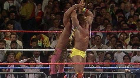 Ultimate Warrior Vs Ravishing Rick Rude Wrestlemania 5 Intercontinental Championship Match