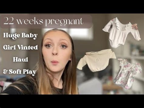 Huge Baby Girl Vinted Haul 22 Week Pregnancy Update YouTube