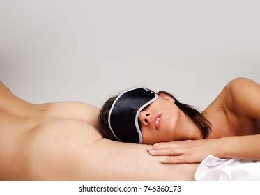 Sensual Sleeping Naked Woman Lying Bed Stock Photo 746360173 Shutterstock