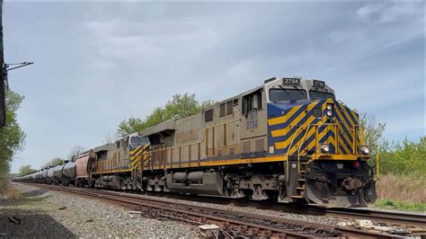 Ex Citirail Locos Cn Lead Csx B Thru Centerport