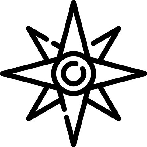 Wind Rose Vector Svg Icon Svg Repo