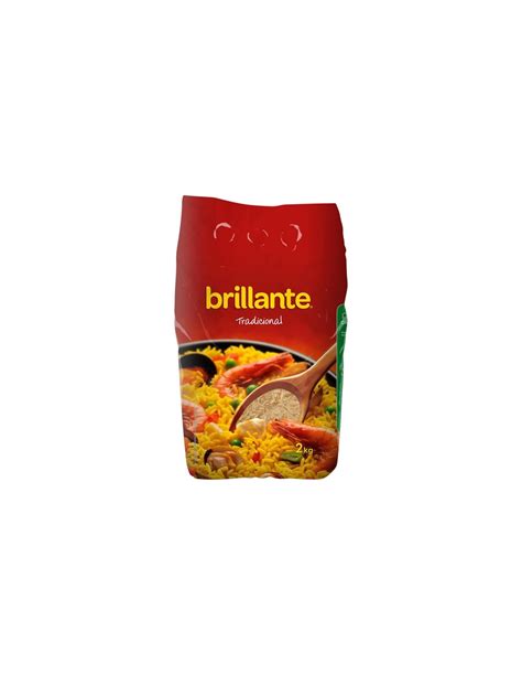 BRILLANT Riz long étuvé paquet 2 kg