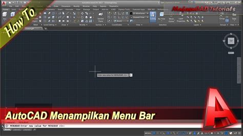 Belajar Autocad Cara Menampilkan Dan Menghilangkan Menu Bar Bahasa