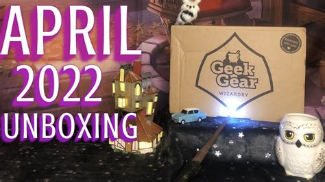 Geekgear Wizardry April Unboxing Harry Potter Music Ambience