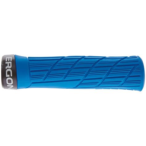 Ergon Grips Ge Evo Slim Midsummer Blue Lock On Grips Bmo Bike