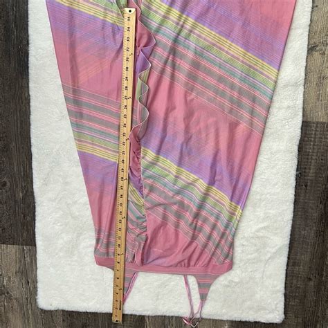 Vintage Alice Maloof Negligee Lingerie Gown S Ru Gem