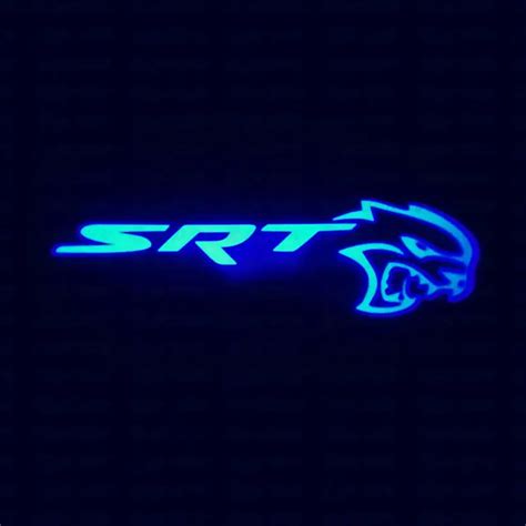 SRT HELLCAT ILLUMINATED LOGO 60 OFF