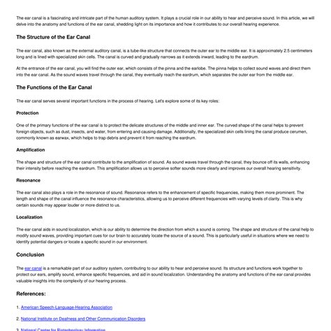 Understanding the Ear Canal: Anatomy and Functions Explained.pdf | DocDroid