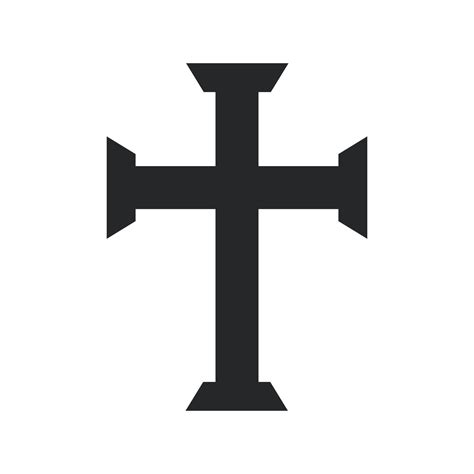 cross religion god vector illustration icon symbol christianity