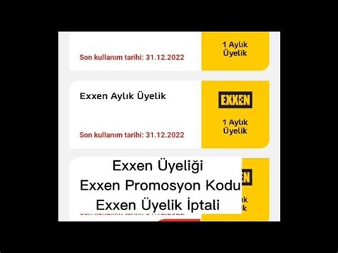 Exxen Promosyon Kodu Nas L Kullan L R Exxen Yelik Nas L Yap L R