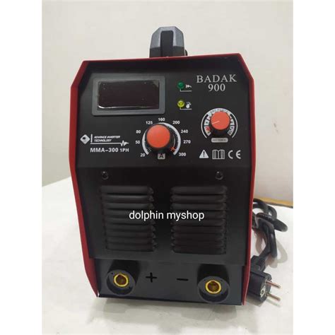 Jual Mesin Travo Las Listrik 300A BADAK MMA 300 Inverter 1 Phase