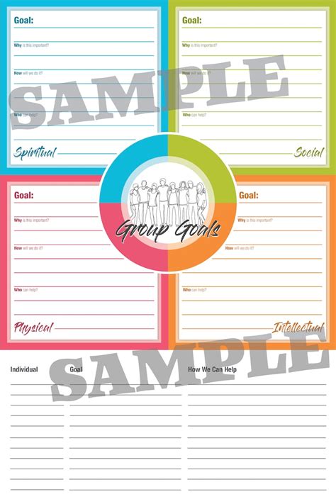 Lds Youth Goal Setting Posters 6 Printable Pdfs For The Strength Of