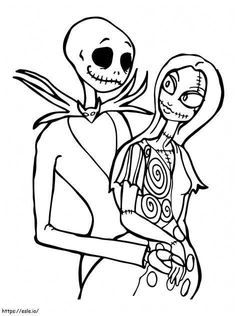 Dibujos De Jack Skeleton Para Colorear Imagui