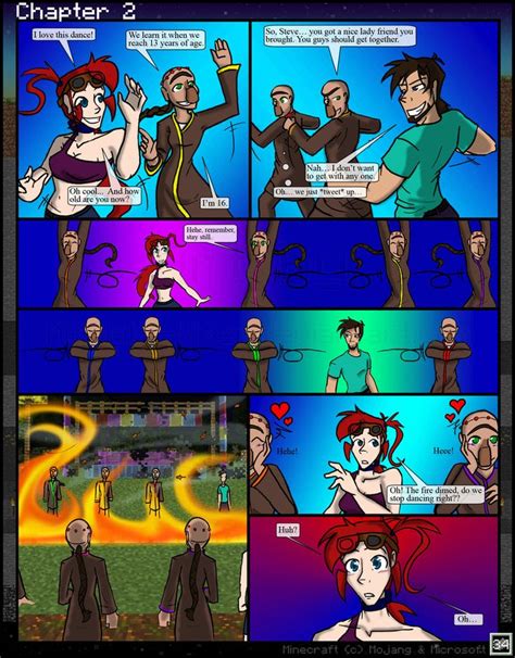 Minecraft The Awakening Ch2 34 By Tomboy Comics On Deviantart Minecraft Comics Minecraft