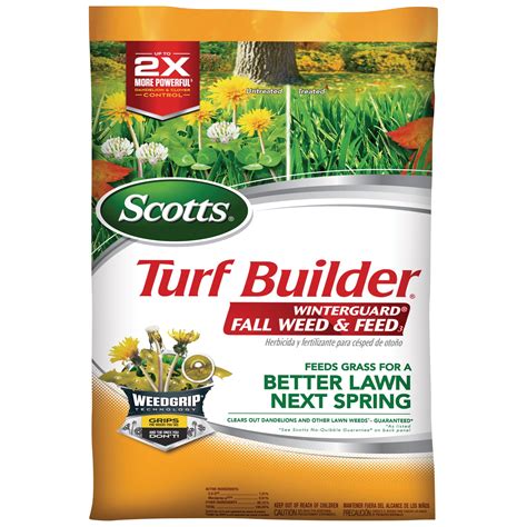 Scotts Turf Builder Winterguard Fall Weed And Feed3 34 3 Lbs