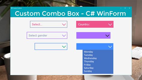 Add Text With Image Button In Combobox In Wpf Application The Best