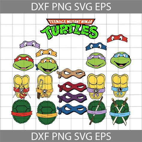 Ninja Turtles Svg Teenage Mutant Ninja Turtles Svg Teenage Inspire