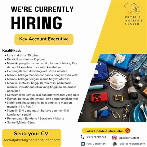 Lowongan Kerja Key Account Executive Di Profile Analysis Center 2024