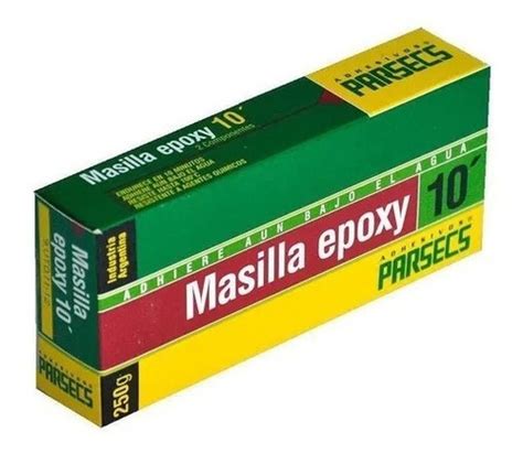 Masilla Epoxy Parsec Minutos Grs Casa Cipol