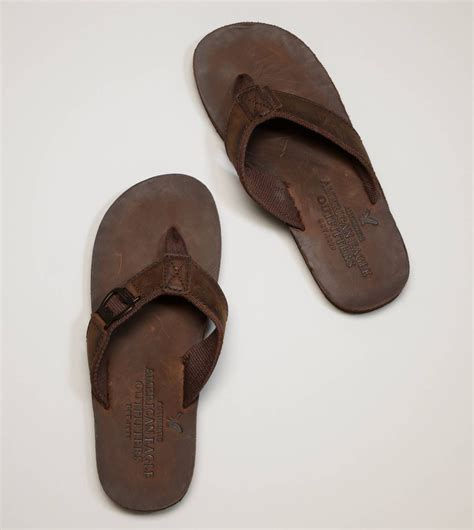 Mens Leather Flip Flops American Eagle Flip Flops