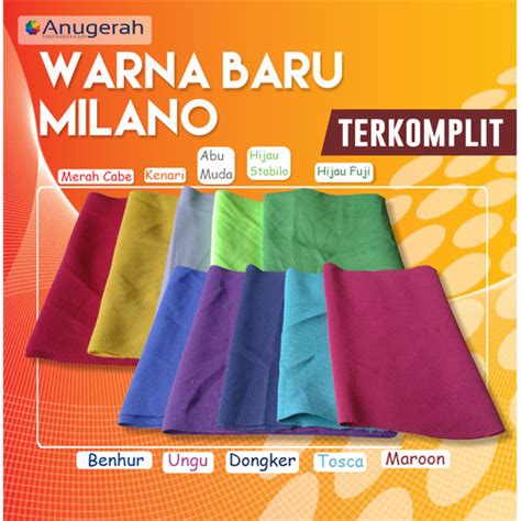 Jual Bahan Drifit Milano Hijau Pupus Kota Yogyakarta Anugerah