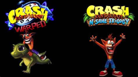 Crash Bandicoot Warped N Sane Trilogy Warp Room YouTube