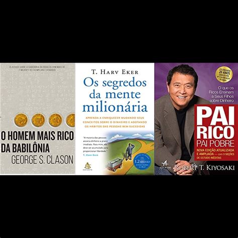 Kit Livros O Homem Mais Rico Da Babil Nia Os Segredos Da Mente