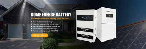 Battery Backup Systems For Your Solar Panels High-capacity Solar ...