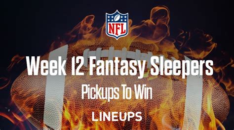 Fantasy Sleepers Week Pickups To Win