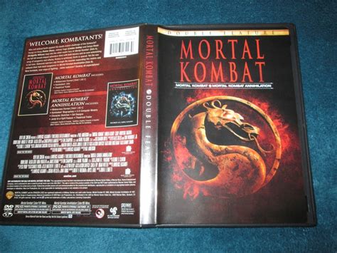 Mortal Kombat Double Feature Factory Release Dvd Etsy