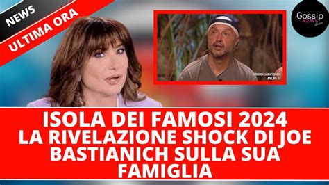 Isola Dei Famosi La Rivelazione Shock Di Joe Bastianich Sul Passato