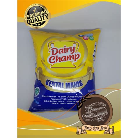 Jual Krimer Kental Manis Dairy Champ Kg Shopee Indonesia