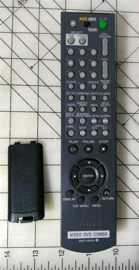 Original Sony Video Dvd Combo Infrared Remote Control Model Rmt V A