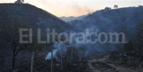 Se Mantienen Dos Focos De Incendio En Las Sierras De Córdoba El Litoral