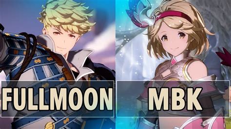 Gbvsr Fullmoon Vane Vs Mbk Djeeta High Level Gameplay Youtube